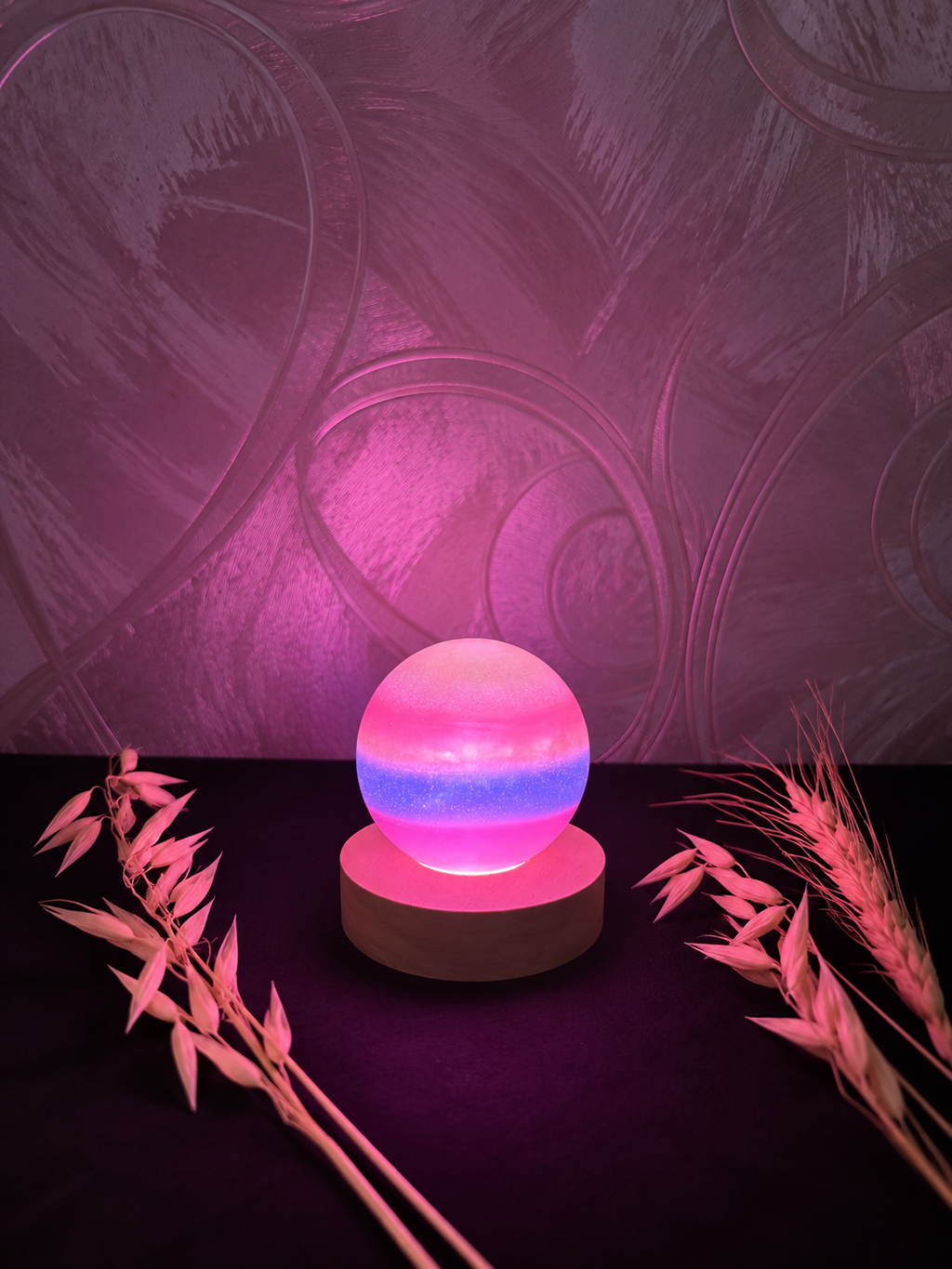 Lampe LED multicolore